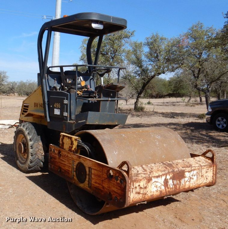 image for item DR1986 2008 Bomag BW145DH-3  single drum vibratory roller