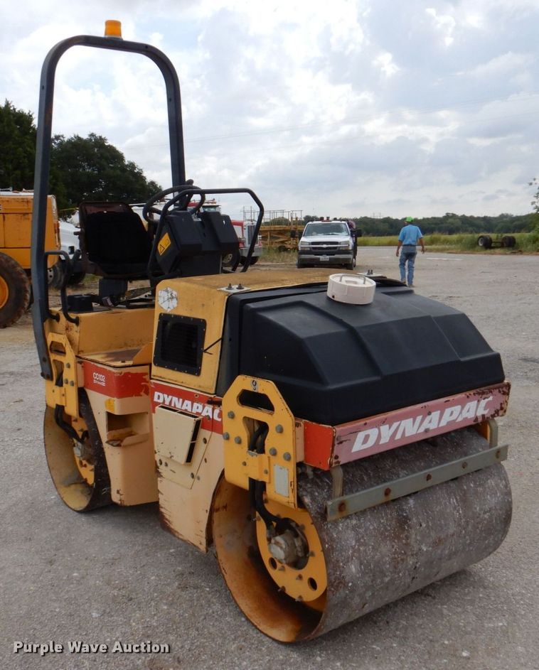 image for item DR1991 1996 Dynapac CC102  double drum vibratory roller