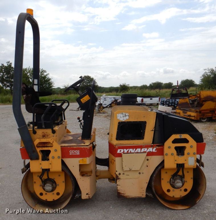 image for item DR1991 1996 Dynapac CC102  double drum vibratory roller