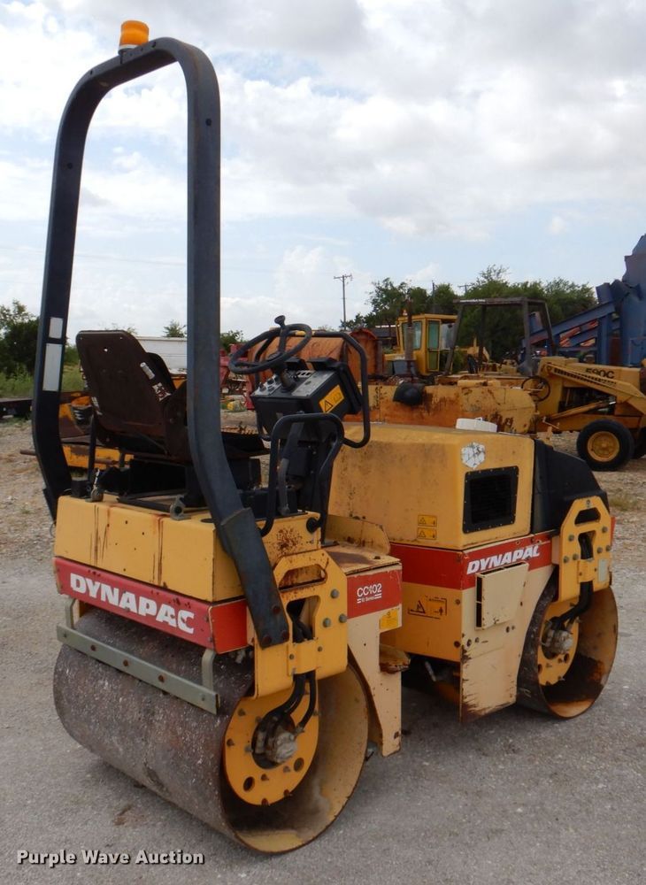 image for item DR1991 1996 Dynapac CC102  double drum vibratory roller