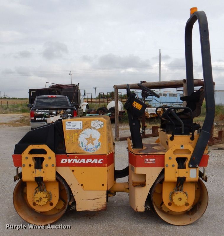 image for item DR1991 1996 Dynapac CC102  double drum vibratory roller