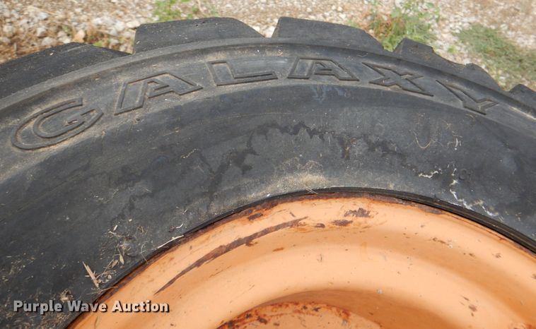 image for item DR1994 (4) Galaxy skid steer tires and wheels