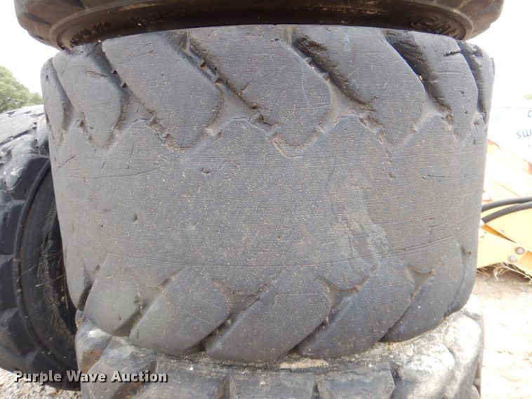 image for item DR1994 (4) Galaxy skid steer tires and wheels