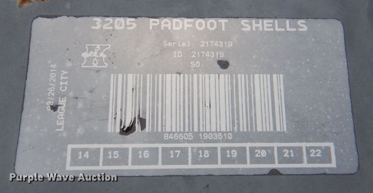 image for item DR1997 3205 padfoot shell kit