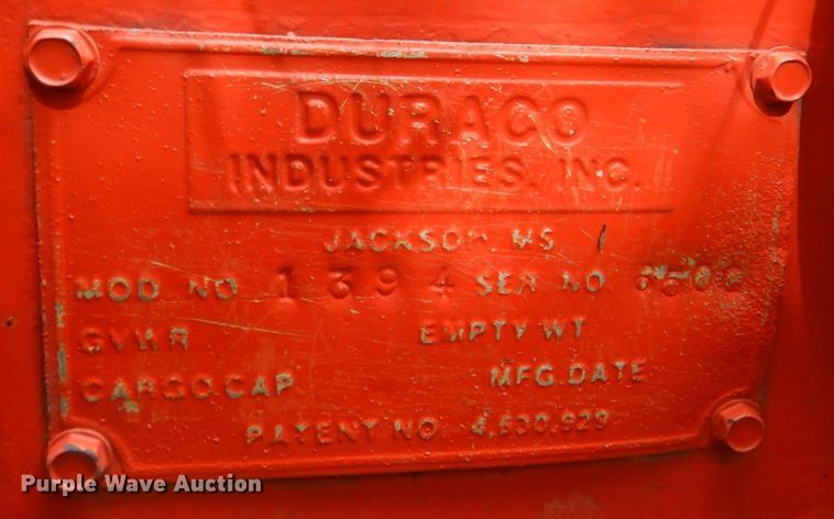 image for item DR2007 Duraco DuraPatcher 1394  pothole patcher