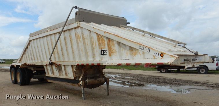 image for item DR2016 2012 CPS SBD40  bottom dump trailer