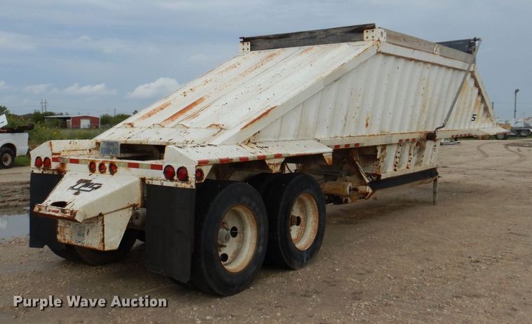 image for item DR2016 2012 CPS SBD40  bottom dump trailer