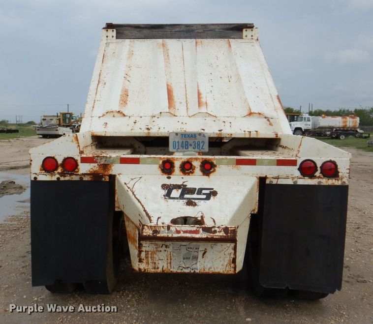 image for item DR2016 2012 CPS SBD40  bottom dump trailer