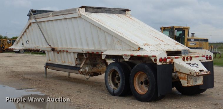 image for item DR2016 2012 CPS SBD40  bottom dump trailer