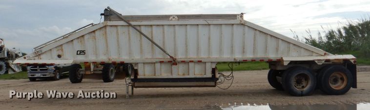 image for item DR2016 2012 CPS SBD40  bottom dump trailer