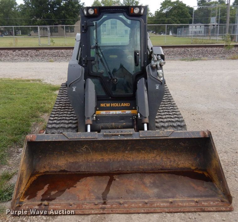 image for item DS1345 2019 New Holland C245  tracked skid steer loader