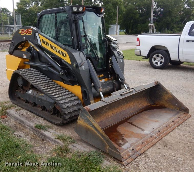 image for item DS1345 2019 New Holland C245  tracked skid steer loader