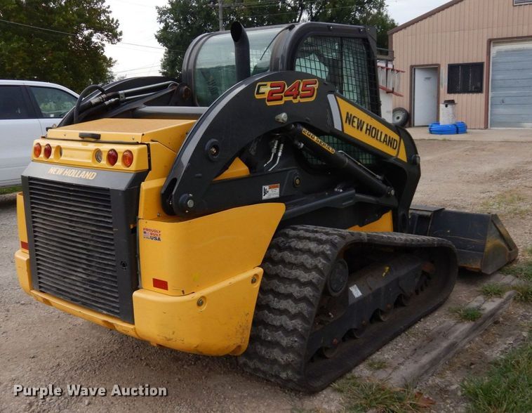 image for item DS1345 2019 New Holland C245  tracked skid steer loader
