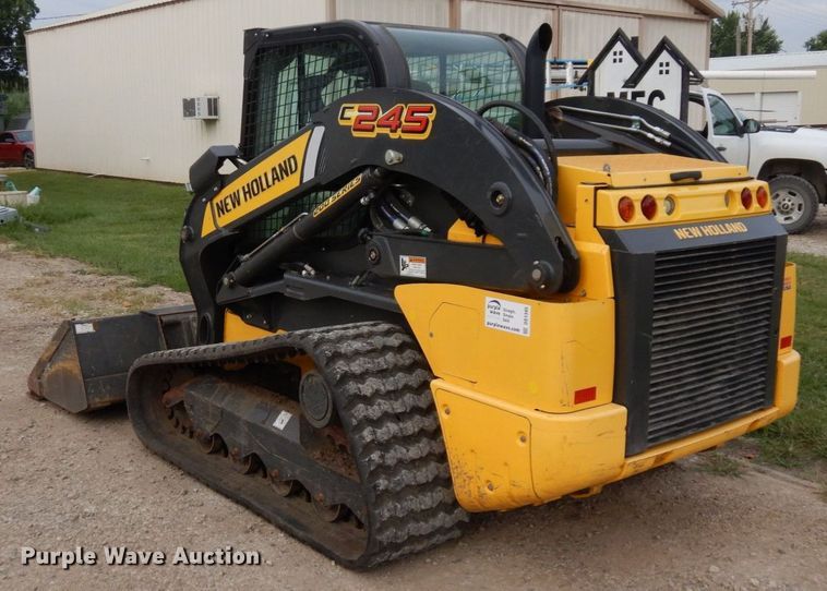 image for item DS1345 2019 New Holland C245  tracked skid steer loader