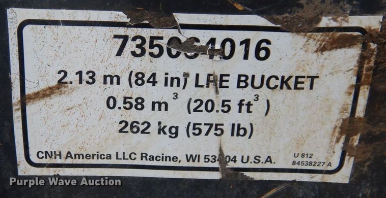 image for item DS1345 2019 New Holland C245  tracked skid steer loader