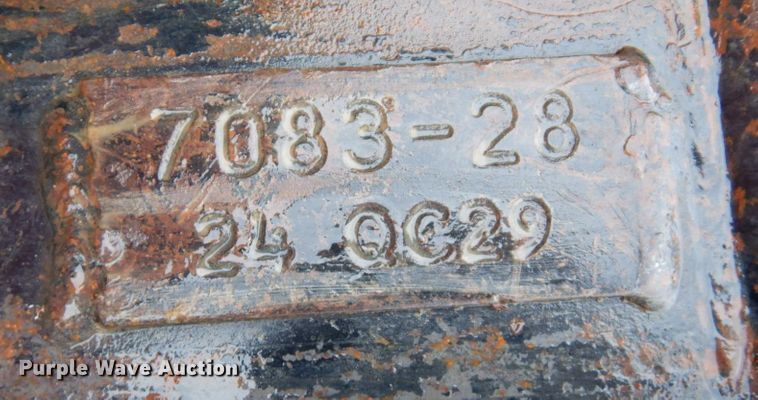 image for item DS1348 TAG  24"W excavator bucket