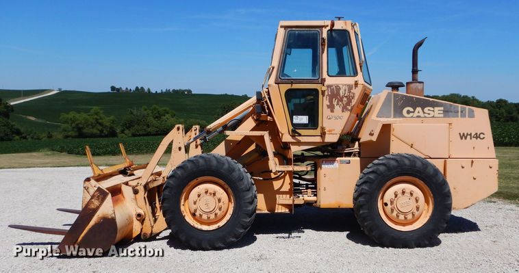 image for item DS6254 1991 Case W14C  wheel loader