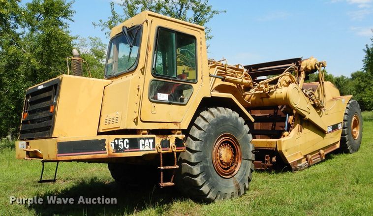 image for item DS6260 1995 Caterpillar 615C Series II  elevating scraper