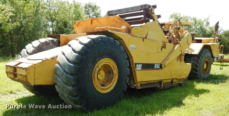 image for item DS6260 1995 Caterpillar 615C Series II  elevating scraper