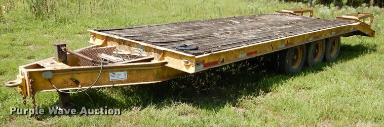 image for item DS6261 1974 Shop built  equipment trailer