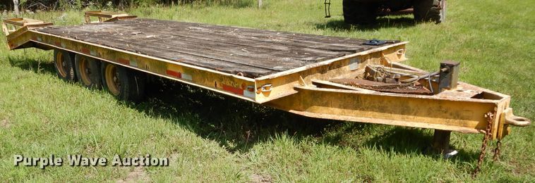 image for item DS6261 1974 Shop built  equipment trailer