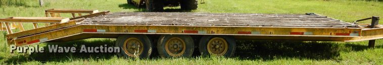 image for item DS6261 1974 Shop built  equipment trailer