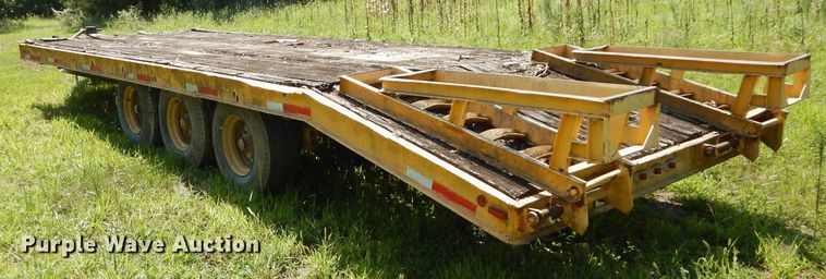 image for item DS6261 1974 Shop built  equipment trailer