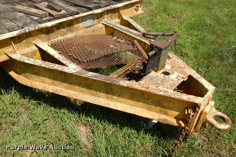 image for item DS6261 1974 Shop built  equipment trailer