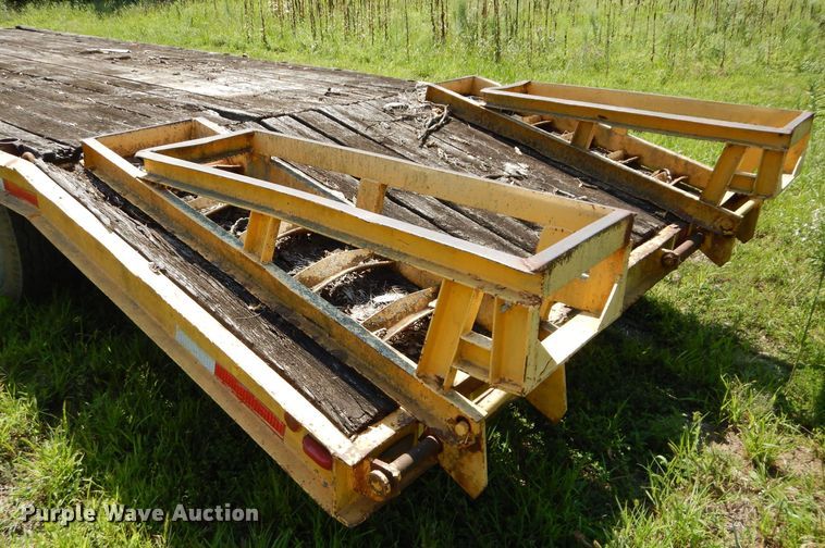 image for item DS6261 1974 Shop built  equipment trailer