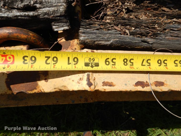 image for item DS6261 1974 Shop built  equipment trailer