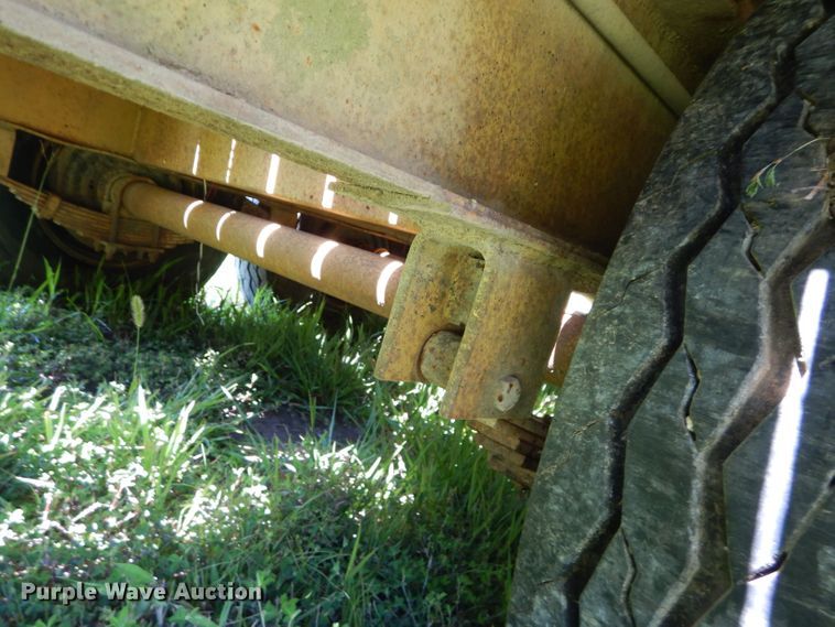 image for item DS6261 1974 Shop built  equipment trailer