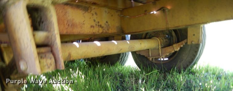 image for item DS6261 1974 Shop built  equipment trailer