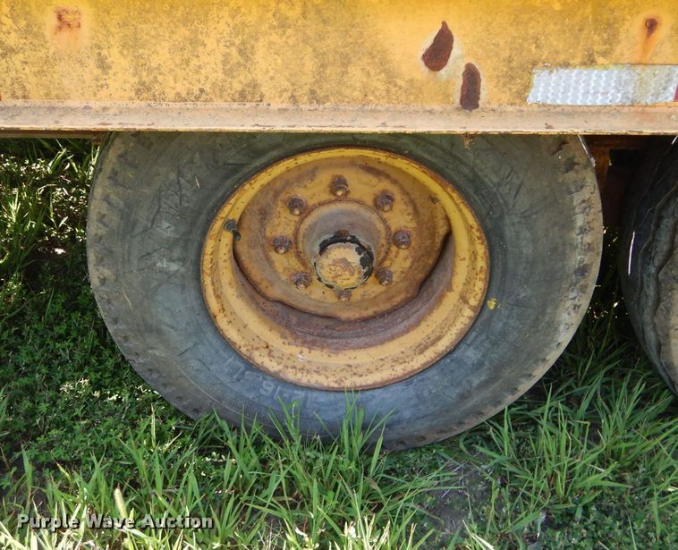image for item DS6261 1974 Shop built  equipment trailer
