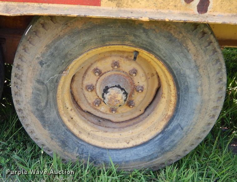 image for item DS6261 1974 Shop built  equipment trailer