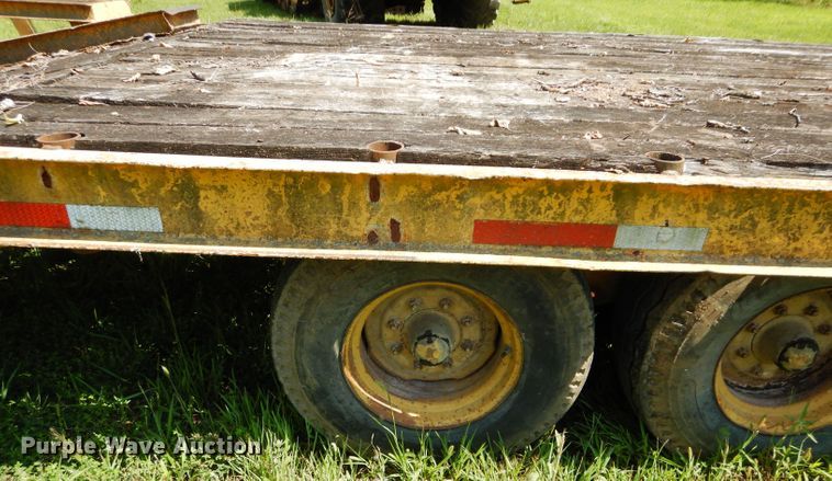 image for item DS6261 1974 Shop built  equipment trailer