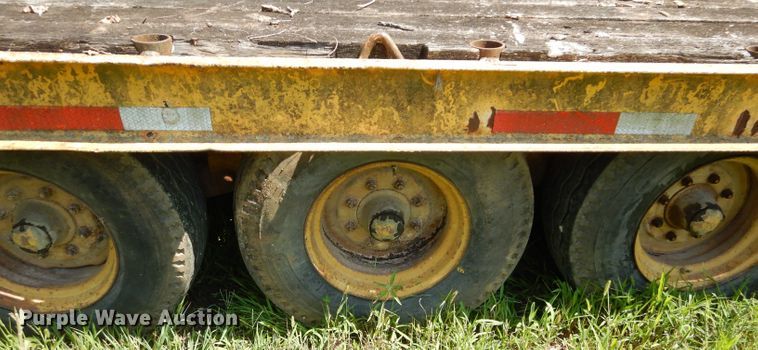 image for item DS6261 1974 Shop built  equipment trailer