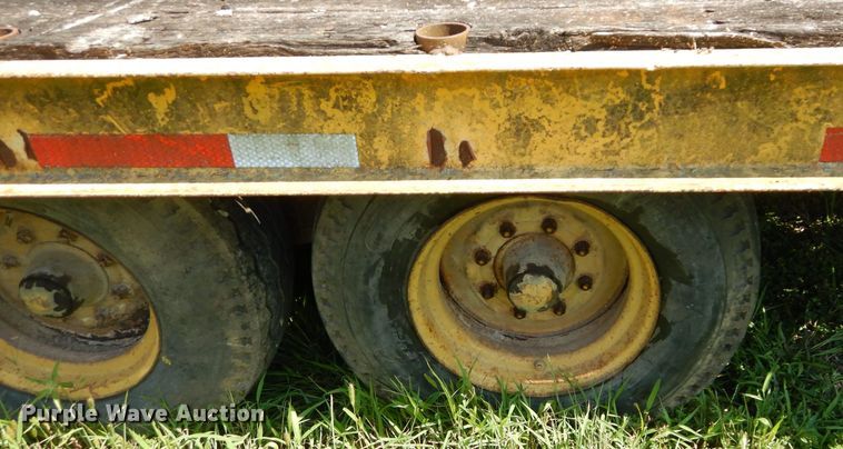 image for item DS6261 1974 Shop built  equipment trailer