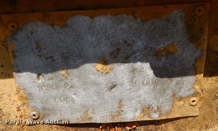 image for item DS6261 1974 Shop built  equipment trailer