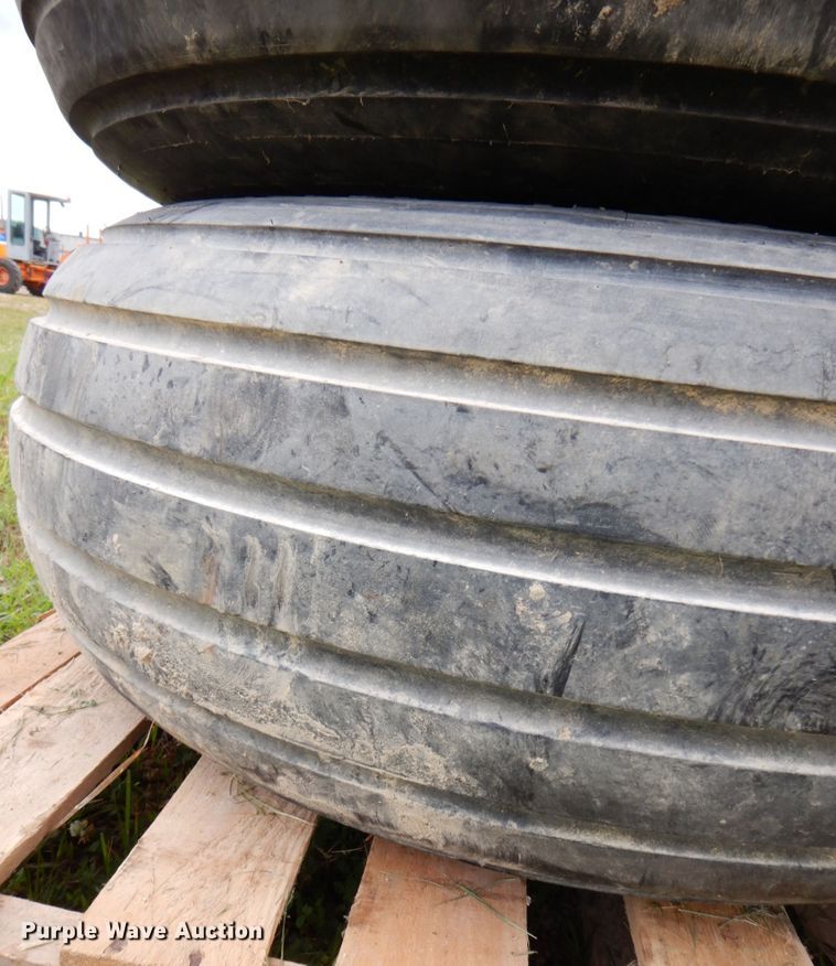 image for item DS8196 (2) American Farmer 16.5L-16.SL tires and wheels