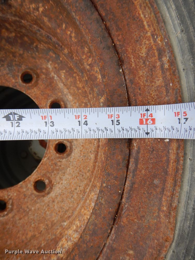 image for item DS8196 (2) American Farmer 16.5L-16.SL tires and wheels