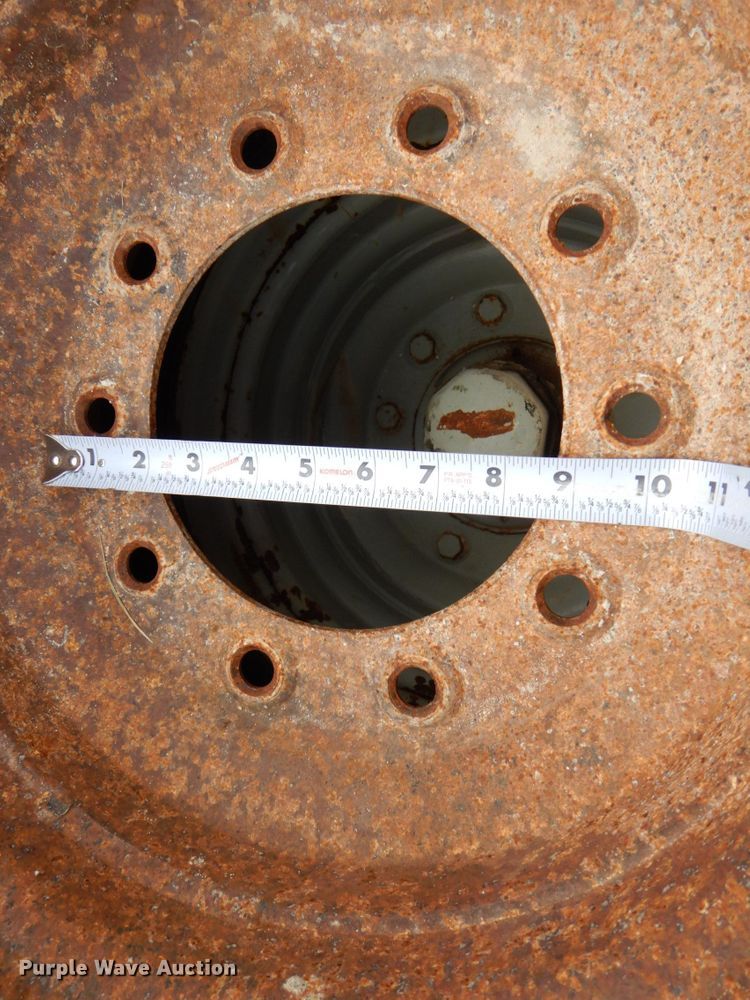 image for item DS8196 (2) American Farmer 16.5L-16.SL tires and wheels