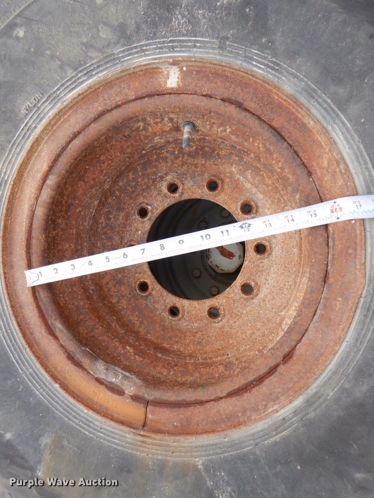 image for item DS8196 (2) American Farmer 16.5L-16.SL tires and wheels