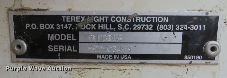 image for item FB9813 Morrison OMPB16A  power buggy