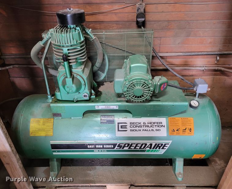 image for item JC9637 Speedaire  air compressor