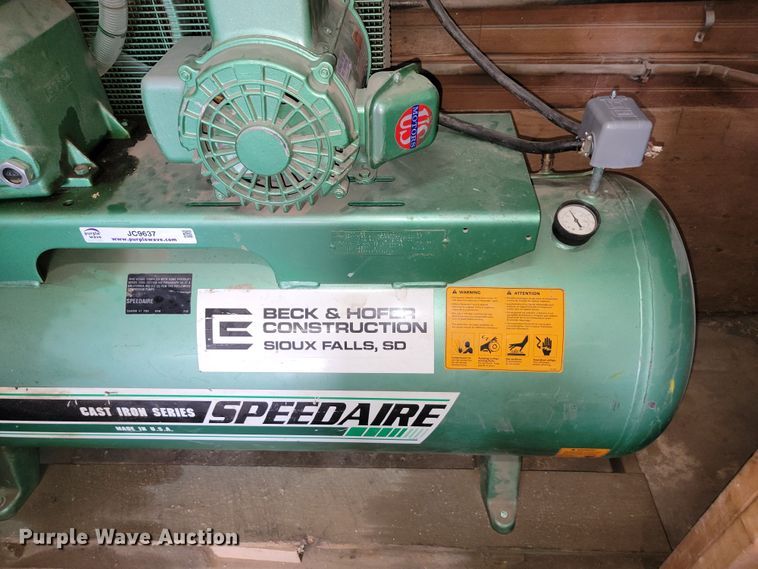 image for item JC9637 Speedaire  air compressor