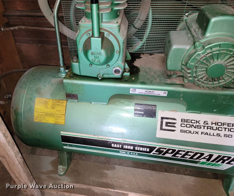 image for item JC9637 Speedaire  air compressor