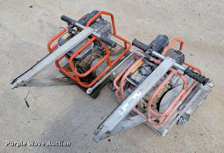 image for item JC9638 (2) Husqvarna Soft Cut 150 concrete saws