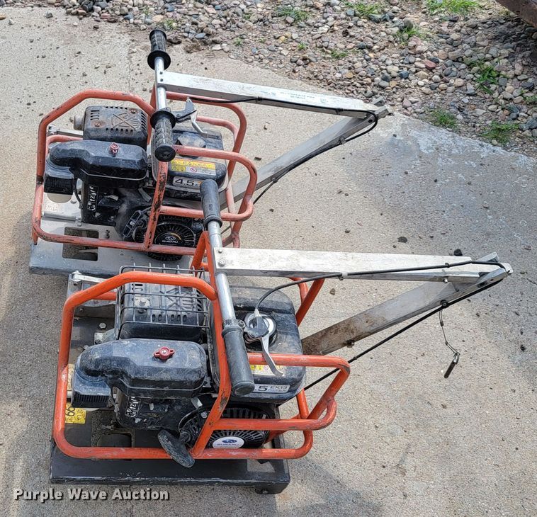 image for item JC9638 (2) Husqvarna Soft Cut 150 concrete saws