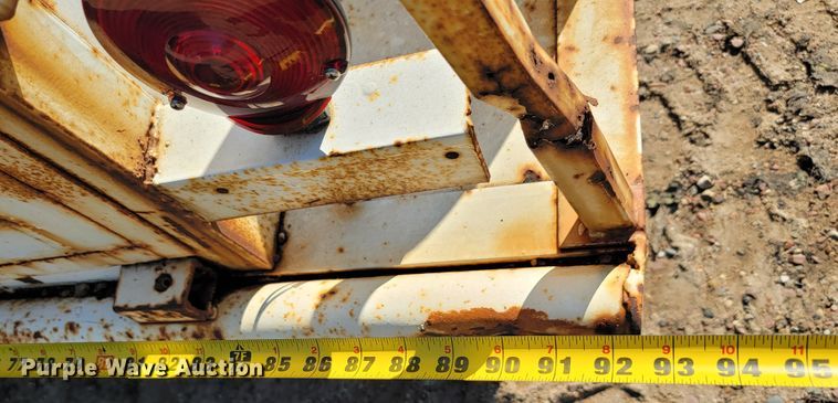 image for item JC9642 1988 Ponderosa  enclosed cargo trailer