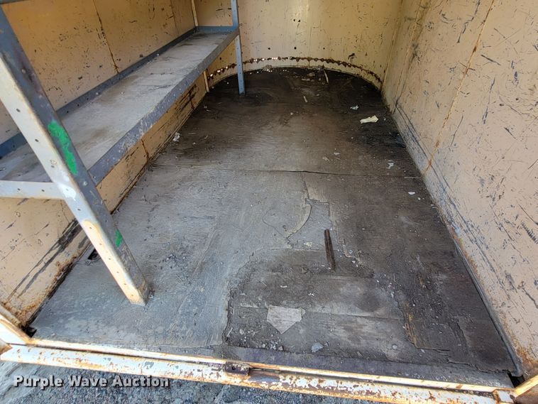 image for item JC9642 1988 Ponderosa  enclosed cargo trailer